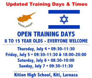 Read more about the article Open Training Days with athletes from Israel